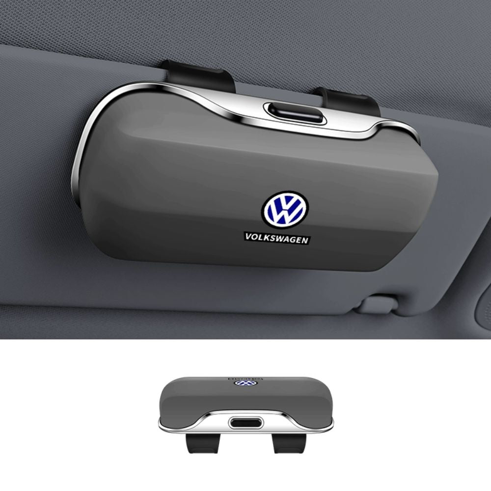 Estuche multifuncional para gafas de sol para el coche