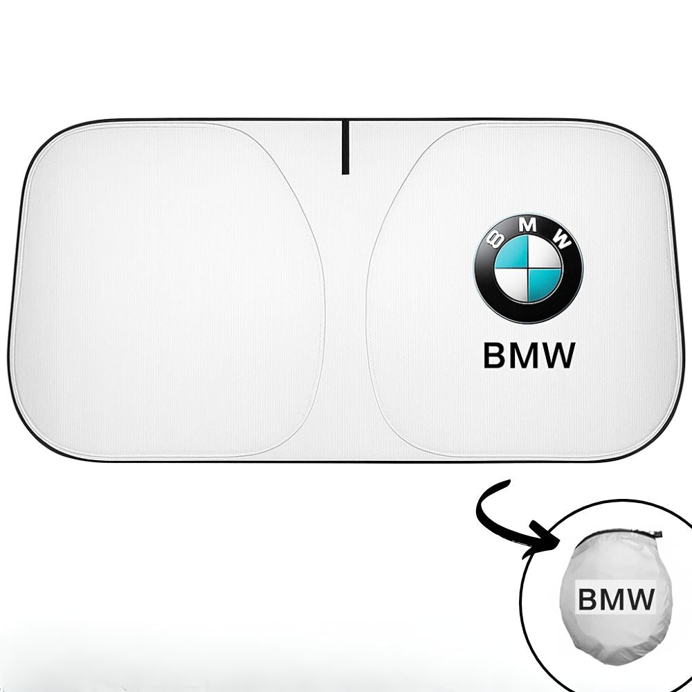 Parasol plegable para el coche con logotipo