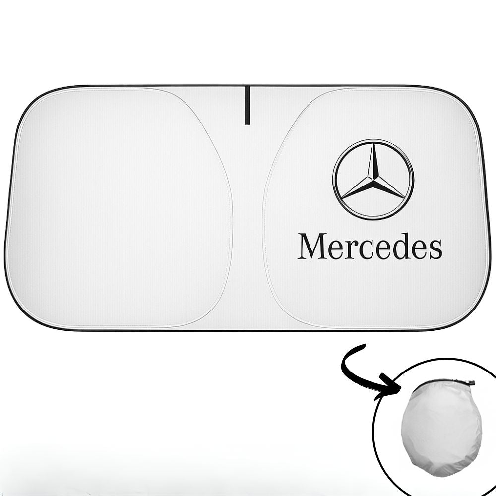 Parasol plegable para el coche con logotipo