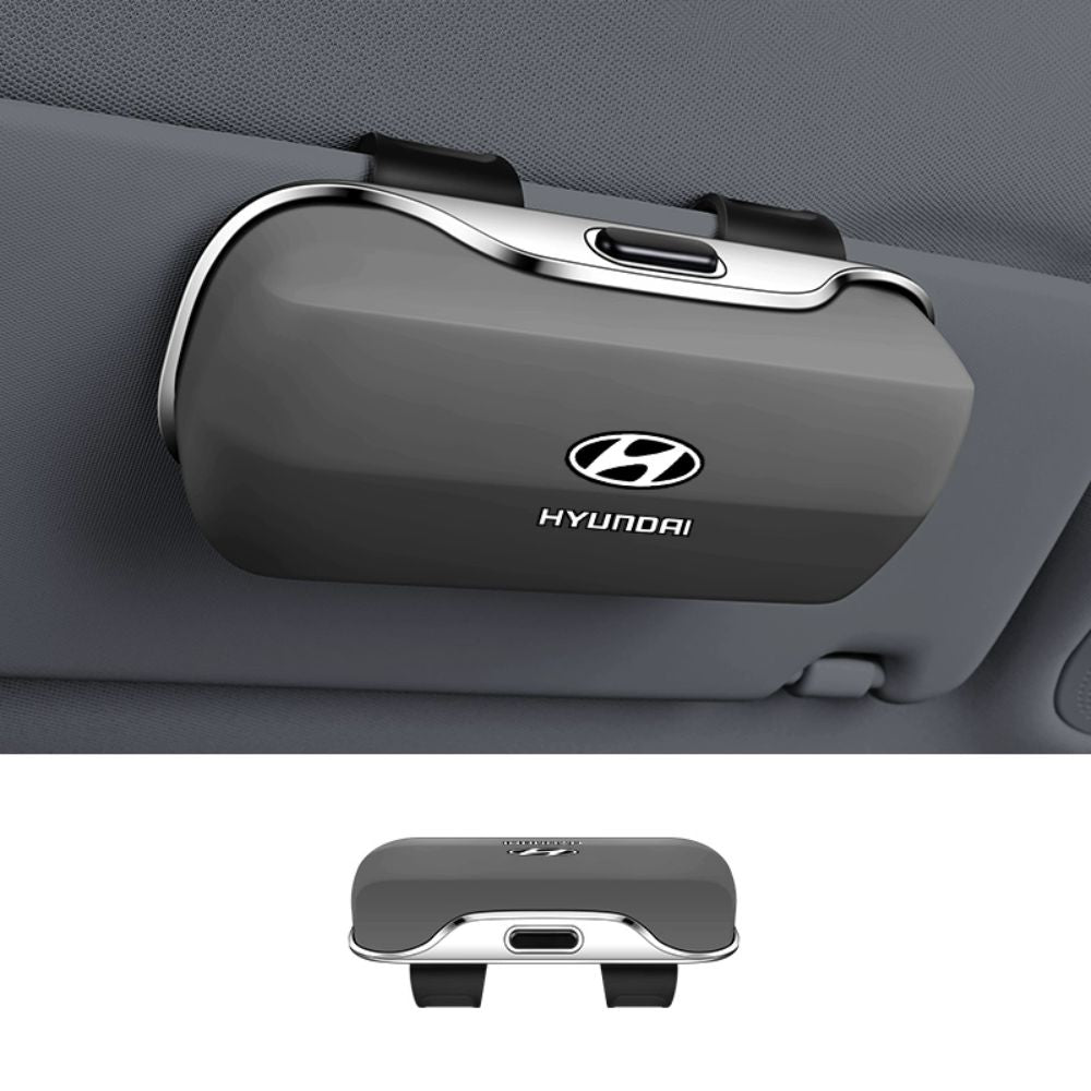Estuche multifuncional para gafas de sol para el coche