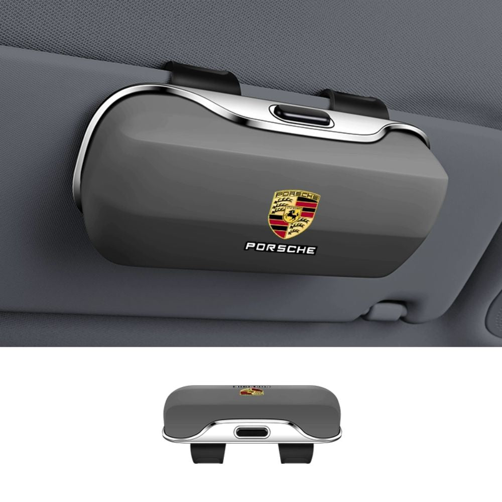 Estuche multifuncional para gafas de sol para el coche