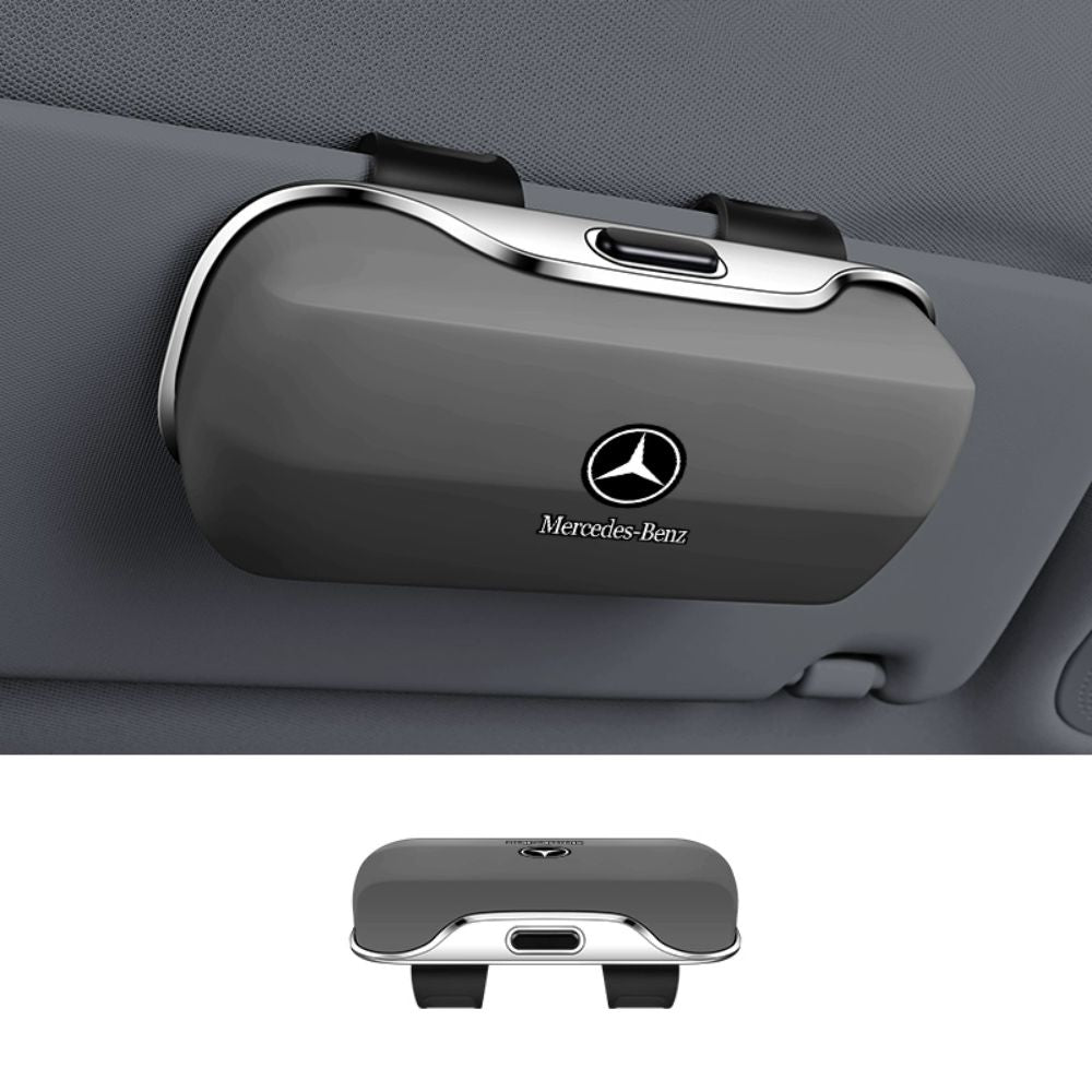 Estuche multifuncional para gafas de sol para el coche