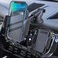 Soporte para móvil con ventosa para el coche + accesorio para la rejilla de ventilación gratis